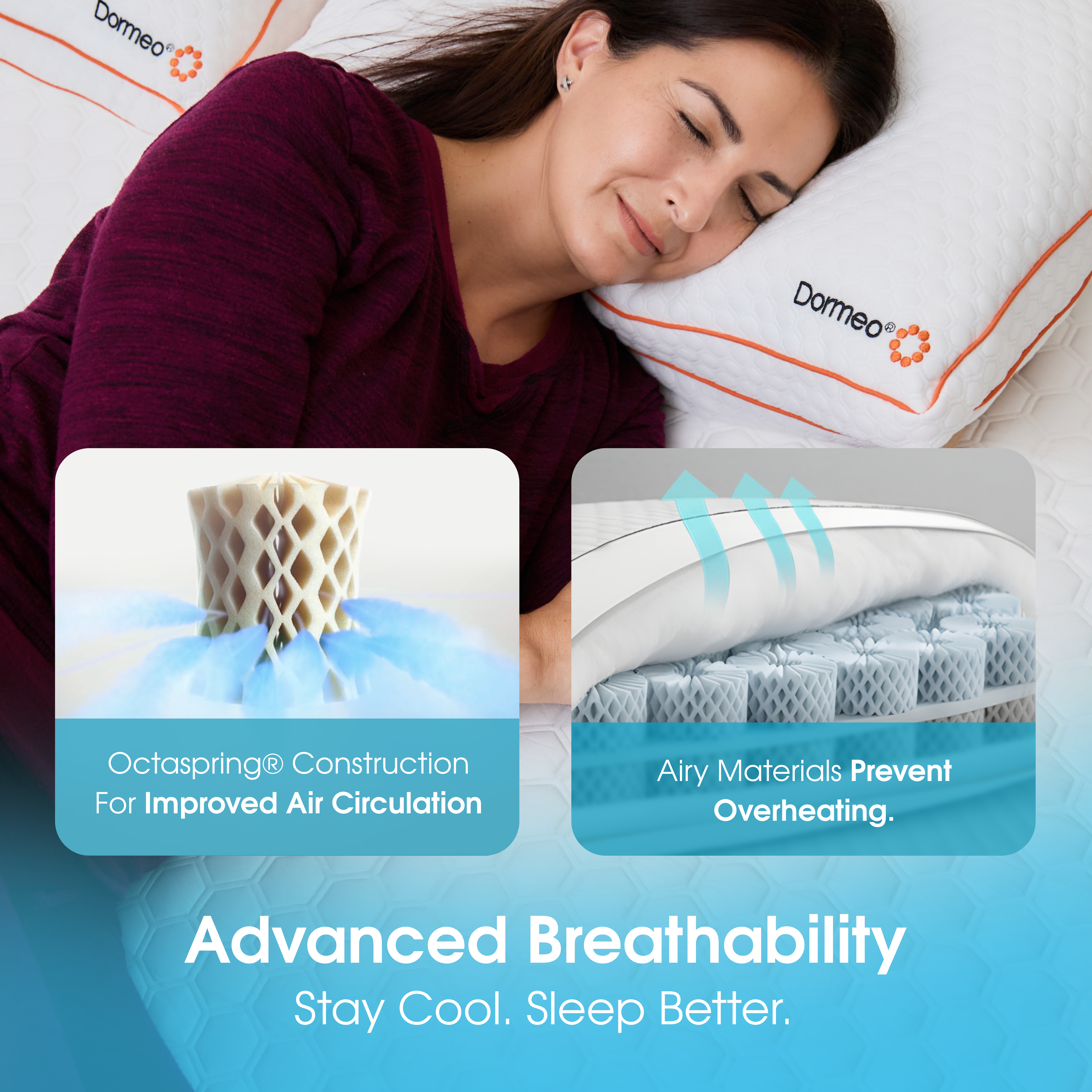 The Premium Duo Pillow by Dormeo® - $40 Off