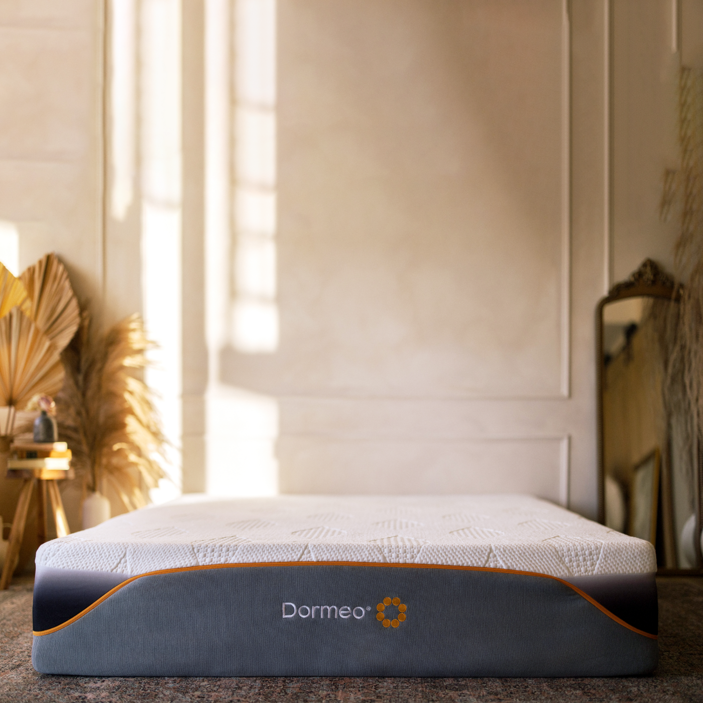 Octaspring mattress set in the middle of the floor