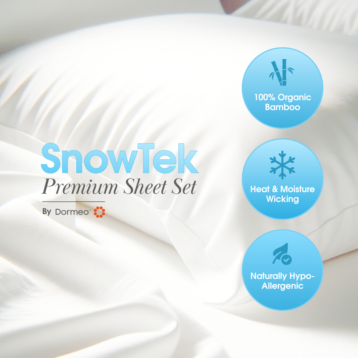 The SnowTek Premium Sheet Set by Dormeo® - 40% off